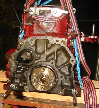 Back plate removed