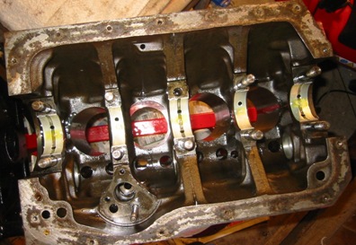 new bearings fitted