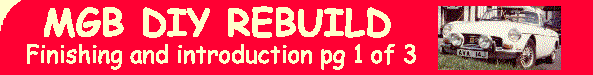 MGB REBUILD INTRO PAGE 1