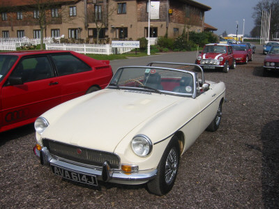 Excellent show with a wide range of cars in the Classic Car Park