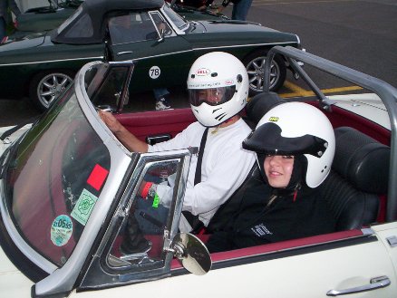Silverstone 2008 with Daisy