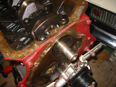 timing gear removed