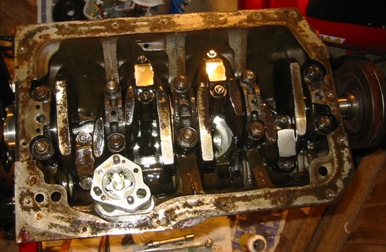 oil pump fitted